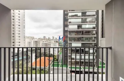 Excelente apto studio ,  com 31m², 1 dormitório, cozinha, banheiro, varanda, lazer. prox. metrô vila madalena (ref 20.778)