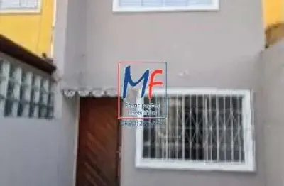 Excelente sobrado no jardim 9 de julho, 74m²a.c., com 2 dormitórios, sala, cozinha, lavanderia, lavabo e 1 vaga. ref: 20759