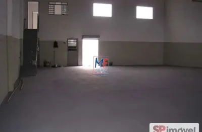 Excelente galpão  475 m² a.u., pé direito 6 m, 2 escritórios, almoxarifado, entrada de caminhões, energia industrial (ref 20.569)