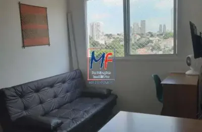 Excelente apto no cambuci, 34m² a.u., 2 dormitórios, sala, cozinha,  com móveis planejados, área de serviço, lazer. aceita permuta. prox. av. dom pedro i (ref 20.955)