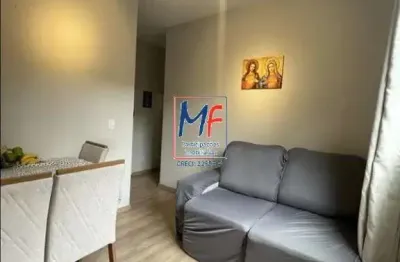 Excelente apto no jardim santo antônio, com 41m² a.u., 2 dormitórios, sala, cozinha, moveis planejados, lavanderia, lazer. prox. metrô giovanni gronchi (ref 20.959)