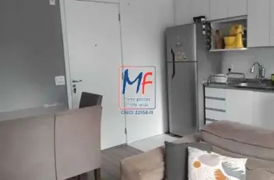 Excelente apto no butantã, com 41m² a.u., 2 dormitórios, sala, cozinha, área de serviço, lazer. prox. leroy merlin e raposo shopping (ref 20.979)