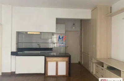 Excelente apto na república, com 47m² a.u., 1 dormitório, sala, cozinha, lavanderia. prox. metrô santa cecília (ref 20.994)