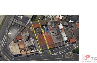 Excelente terreno em santo andré/sp, com ótima localização, nas proximidades da avenida dos estados. ideal para a construção de prédio. aceita permuta (ref 20.141)