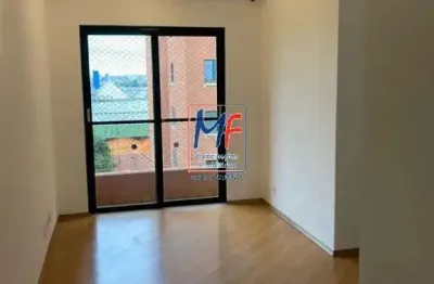 Excelente apto na vila do castelo, com 53m² a.u., 2 dormitórios, sala, cozinha, varanda, área de serviço, 1 vaga, lazer. prox. shopping interlagos (ref 20.956)