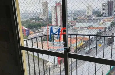 Excelente apto na chácara santo antônio (zona leste sp) com 54m² a.u., 2 dormitórios, sala, cozinha, varanda, 1 vaga. prox. av. conselheiro carrão (ref 21.073)