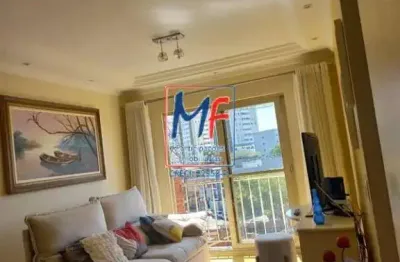 Excelente apto na vila ivone, com 62m² a.u., 2 dormitórios, sala com 2 ambientes, cozinha, área de serviço, varanda, 1 vaga fixa, lazer. prox. av. sapopemba (ref 21.074)