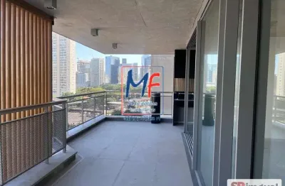 Excelente apto no jardim das acácias, 167m² a.u., 3 dormitórios (2 suítes), sala ampliada, cozinha, varanda gourmet, 3 vagas, lazer. prox. shopping morumbi (ref 21.104)