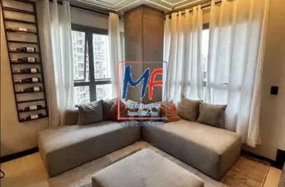 Excelente apto duplex em indianópolis, com 71m² a.u., 2 dormitórios (1 suíte), sala, cozinha, 1 vaga, lazer. prox. shopping ibirapuera (ref 21.117)