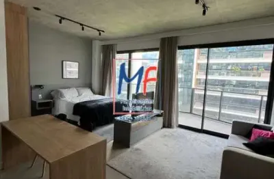 Excelente apto studio na vila olímpia, com 42m² a.u., 1 dormitório, sala, cozinha, varanda, 1 vaga, lazer. prox. av. brigadeiro faria lima (ref 21.118)