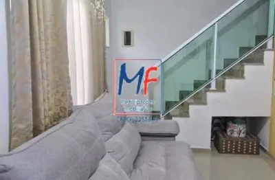 Excelente sobrado em cond. fechado na vila são geraldo, com 64m² a.u., 2 dormitórios (2 suítes), sala, cozinha, área de serviço, 1 vaga (ref 21.150)