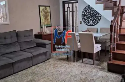 Excelente sobrado no jardim guanca, com 3 dormitórios (2 suítes), sala, cozinha, dep. empregada, lavanderia, varanda, churrasqueira, 2 vagas (ref 21.174)