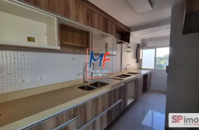 Excelente apto na vila campestre, com 88m² a.u., 3 dormitórios (1 suíte), sala c/ 2 ambientes, varanda gourmet, cozinha, lavanderia, depósito, 2 vagas, lazer (ref 21.196)