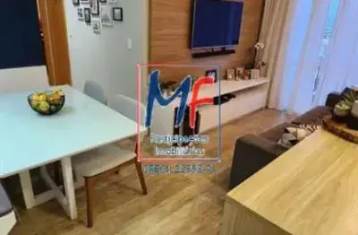 Excelente apto em paulicéia,  são bernardo do campo/sp, com 54m² a.u., 2 dormitórios, sala, cozinha, área de serviço, sacada, 2 vagas, lazer (ref 21.224)