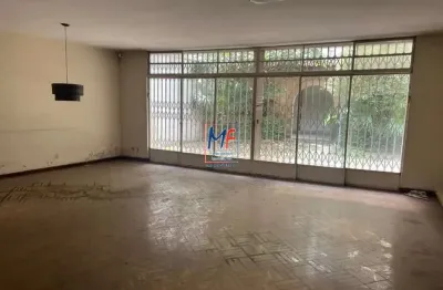 Excelente casa comercial vila nova conceição, 295m² a.u., zc,  4 quartos (1 suíte), sala, lareira, cozinha, área de serviço, edícula, 3 vagas. prox. hosp. são luís (ref 19.683)