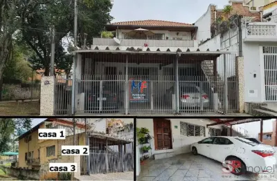 Excelente terreno aclimação, com 328 m² , 300 m2 a.u., composto de 3 casas/3 pavimentos, com entradas separadas. aceita permuta. prox. metrô ana rosa (ref 19.836)