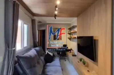 Excelente apto na vila assunção, santo andré/sp, com 49m² a.u., 2 dormitórios, sala, cozinha, área de serviço, 1 vaga (porteira fechada) (ref 21.235)