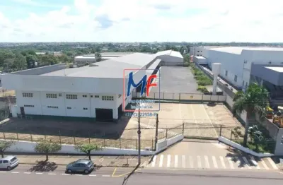 Excelente galpão localizado na vila toninho. com 6.000m² de área útil , pé direito de 9 m, vão livre e ponte rolante até 15 toneladas ! não aceita permutas. ref 21.212