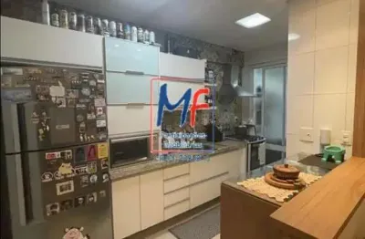 Excelente apto no bairro embaré, santos/sp, com 84m² a.u., 2 dormitórios (1 suíte), sala, cozinha americana, lavanderia, varanda envidraçada,  2 vagas, lazer (ref 21.264)