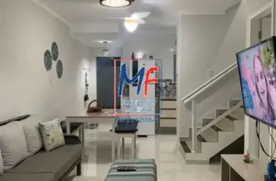 Excelente sobrado em cond. fechado na morada da praia, bertioga/sp, com 92m² a.u., 2 dormitórios (2 suítes), sala, cozinha, churrasqueira, 1 vaga, lazer (ref 21.274)