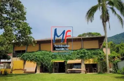 Excelente pousada no bairro de toninhas, ubatuba/sp, 1200m² a.u., 9 quartos, piscina, c/ capacidade para 40 pessoas e 20 vagas (ref 21.277)