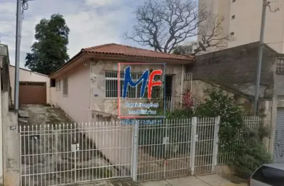 Excelente terreno e galpão na vila santo estéfano, com 291m² de área útil, um terreno reto que reúne 4 casas independentes e um galpão . zoneamento zc. ref 21.287