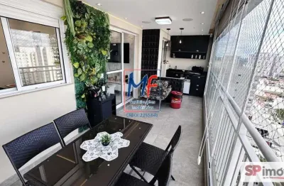 Excelente apto na penha de frança, com 78m² a.u., 3 dormitórios (1 suíte), sala, cozinha, varanda envidraçada, 2 vagas, lazer. prox. av. são miguel (ref 21.401)
