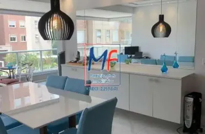 Excelente apto no tamboré, santana de parnaíba/sp, com 136 m² a.u., 3 dormitórios (3 suítes), sala, cozinha, lavanderia, varanda gourmet, 2 vagas, lazer (ref 21.416)