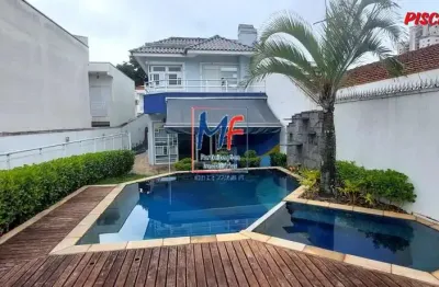 Excelente casa assobrada  com  410 m²  a.t, 650 m³ a.c ,  3 ambientes, 4 suítes e 12 vagas. aceita permuta por galpão sp ou abc . agende já a sua visita. ref: 21.443