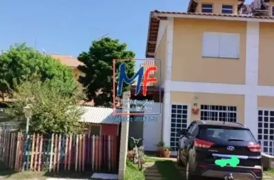 Excelente sobrado em cond. fechado na cidade seródio, guarulhos/sp, 125 m² a.u., 2 dormitórios, sala, cozinha, área de serviço, quintal, área gourmet, 2 vagas (ref 21.595)