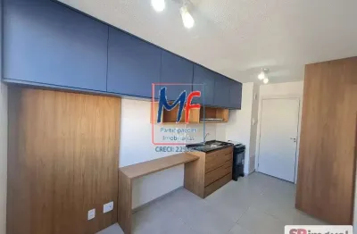 Excelente apto na água branca, com 26 m² a.u., 1dormitório, sala, cozinha, banheiro, lazer. prox. shopping bourbon e allianz parque (ref 21.403)