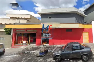 Excelente prédio comercial na vila cisper, com 833 m² a.c. e  553 m²  terreno, zoneamento zeis-1. ref 21.650