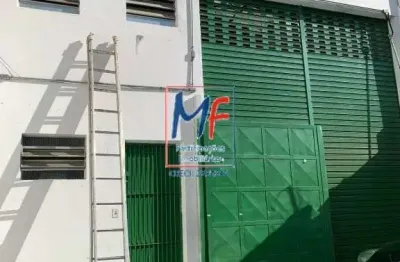 Excelente galpão comercial na vila anastácio, com 262 m² a.u.,  terreno 251 m2, pé direito de 7 metros, piso usinado, 2 salas de escritório, 2 banheiros, 2 vagas (ref 21.739)