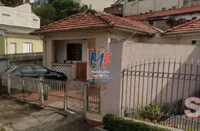 Excelente terreno jd. glória, 370 m² , com 5 casas antigas,  250 m2.a.c., prox. av. dr. ricardo jafet e metrô santos(ref 21.796)