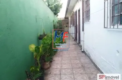 Excelente terreno no tatuapé, 180 m² a.t., 6m testada, com duas casas e 2 vagas. prox. rua cantagalo  (ref 21.809)