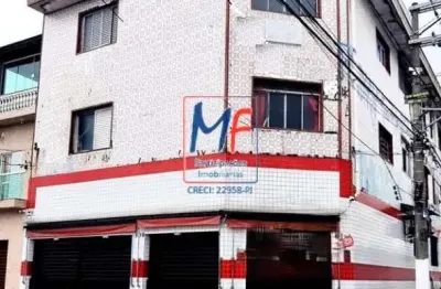 Excelente prédio comercial v. ema,  terreno 265 m², 713 m2 a.c., salão comercial e 4 aptos. aceita permuta. zm. (ref 21.815)