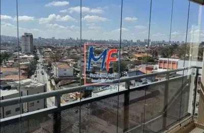 Excelente apto na vila gustavo, com 63 m² a.u., 2 dormitórios (1 suíte), sala, cozinha, lavanderia, varanda gourmet envidraçada, 1 vaga, lazer (ref 21.856)