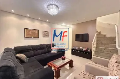 Excelente sobrado na vila irmãos arnoni, com 169 m² a.u., 3 dormitórios (1 suíte), sala, cozinha, lavanderia, sacada, área gourmet, churrasqueira, 2 vagas (ref 21.944)