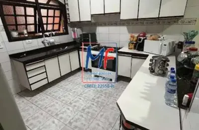 Excelente sobrado na vila linda, santo andré/sp, 241 m² a.u., 3 dormitórios (1 suíte), sala, copa, cozinha, sótão, área gourmet, churrasqueira, edícula, 3 vagas (ref 21.985)