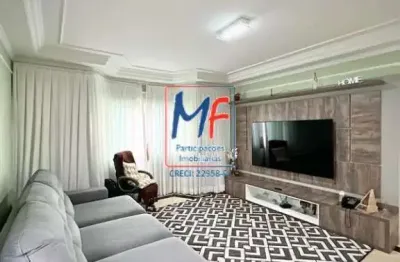 Excelente sobrado em guarulhos/sp, com 198m² a.t., 3 dormitórios (3 suítes), sala, cozinha, despensa, varanda, área gourmet, 2 sótãos amplos, 4 vagas (ref 21.998)