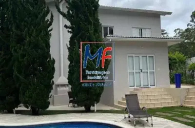 Excelente sobrado em cond. fechado em mairiporã, 355 m² a.u., 4 dormitórios (4 suítes), churrasqueira, forno de pizza, academia, piscina, 15 vagas (ref 22.025)