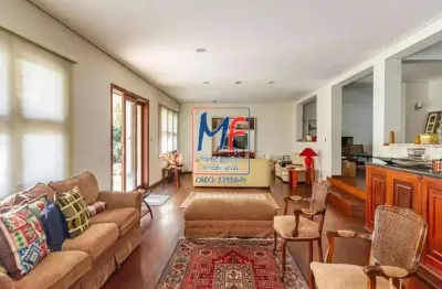 Excelente sobrado no alto de pinheiros, 426 m² a.u., 4 dormitórios (4 suítes), 3 salas, lareira, cozinha, área de serviço, espaço gourmet, piscina, 6 vagas  (ref 22.045)