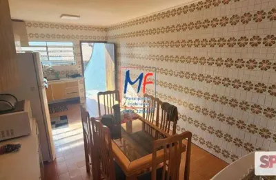 Excelente sobrado na vila aurora (zona norte sp), com 180 m² a.t., 3 dormitórios (1 suíte), sala c/ 2 ambientes, cozinha, lavanderia, edícula, quintal, 2 vagas (ref 22.048)