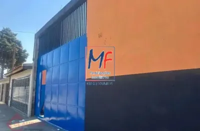 Excelente galpão em são mateus, com 850 m² a.u., 4 banheiros, pé direito de 6m, cozinha, escritório, energia trifásica. prox. av. mateo bei (ref 22.095)