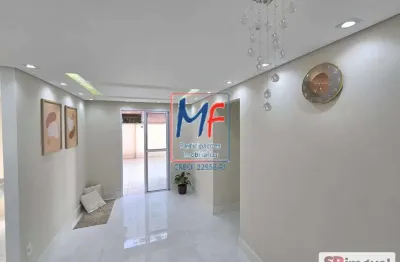 Excelente apto garden na vila carmosina, 90m² a.u., 2 dormitórios, salas de estar e jantar, cozinha, lavanderia, 1 vaga coberta, lazer. prox. shop. metrô itaquera (ref 22.100)