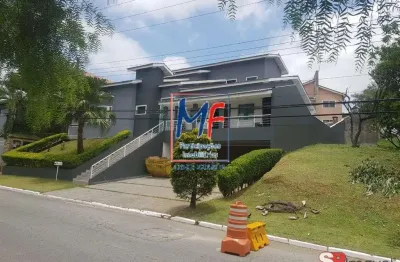 Excelente casa em cond. fechado em santana de parnaíba/sp,  402 m² a.u., 4 dormitórios (3 suítes), sala, cozinha, lavanderia, área gourmet, piscina, 6 vagas (ref 22.120)