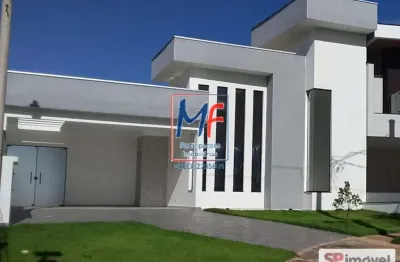 Excelente casa em cond. fechado em sorocaba/sp, com 302 m² a.u., 3 dormitórios (1 suíte), sala, cozinha, escritório, área gourmet c/ churrasqueira, 2 vagas (ref 22.149)