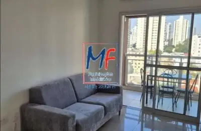 Excelente apto na aclimação, com 40 m² a.u., 1 dormitório, sala, cozinha, área de serviço, varanda, depósito, 1 vaga, lazer (porteira fechada) (ref 22.155)