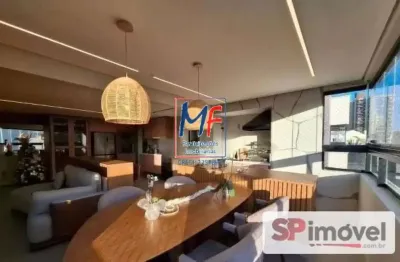 Excelente apto em santo andré/sp, 125 m² a.u., 3 dormitórios (3 suítes), sala, cozinha, varanda gourmet c/ churrasqueira a carvão, depósito, 2 vagas, lazer (ref 22.176)