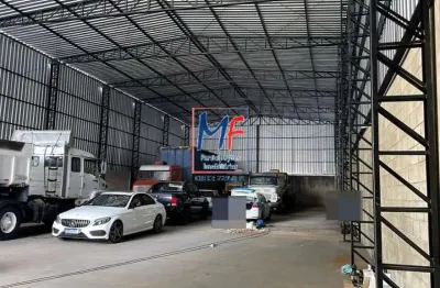 Excelente galpão com 1.320 m² área de terreno e 1.060 m² a.c., zon ZM, com escritório, pé-direito de 8,5 m, energia trifásica e amplo pátio. REF 22.193